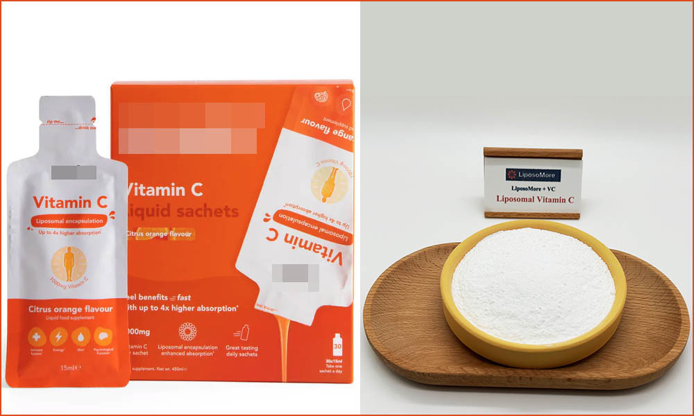 Liposomale Inhaltsstoffe für flüssige Sachets