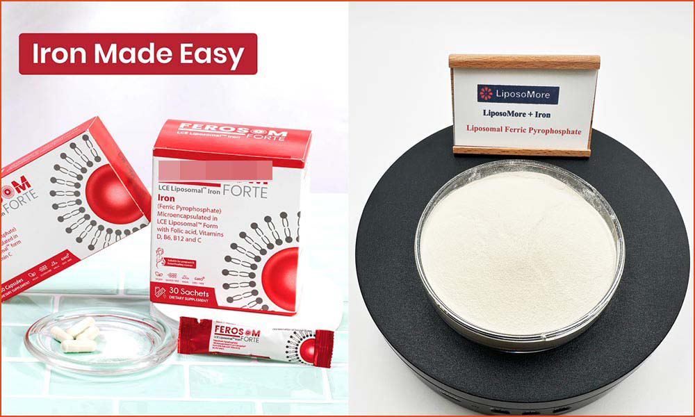 Liposomale Zutaten für festes Getränke pulver