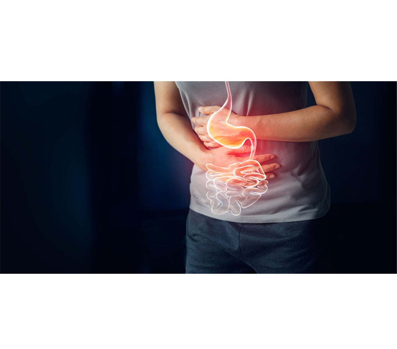 Sanft auf das Verdauungs system