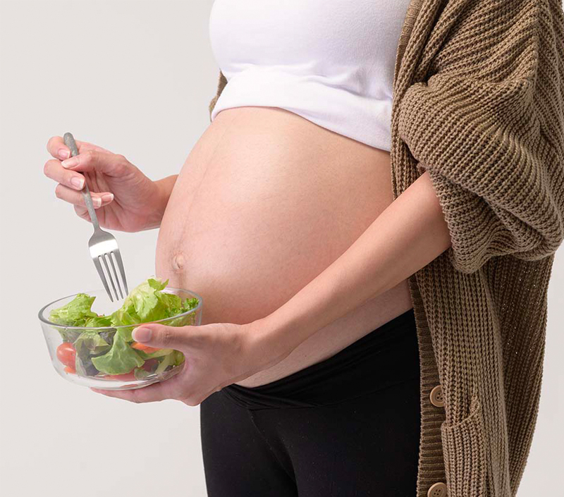 Ideal für die Gesundheit von Frauen und die vor geburt liche Ernährung