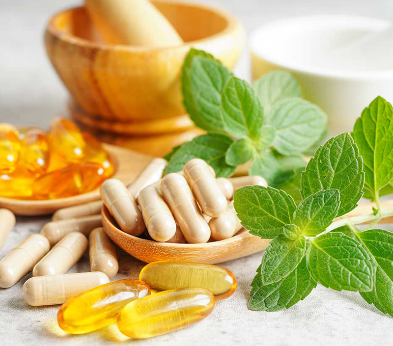 Geeignet für verschiedene Formen von Nahrungs ergänzungs mitteln